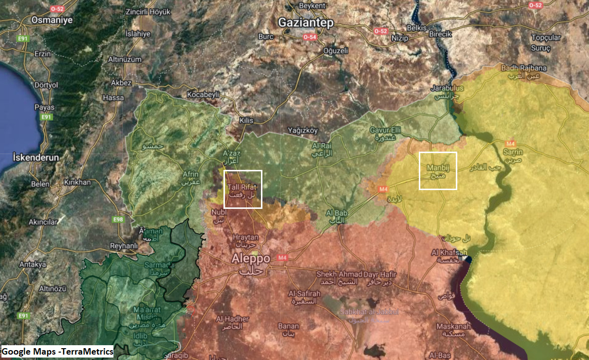 Erdogan Says Turkish Military Operation Will Target Syria’s Tell Rifaat, Manbij