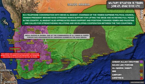 Military Situation In Yemen On June 27, 2022 (Map Update)