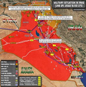 Military Situation In Iraq On June 29, 2022 (Map Update)