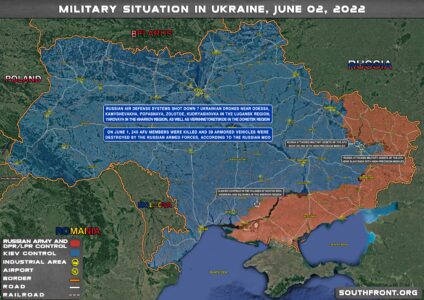 Military Situation In Ukraine On June 2, 2022 (Map Update)