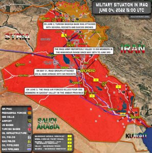 Military Situation In Iraq On June 4, 2022 (Map Update)