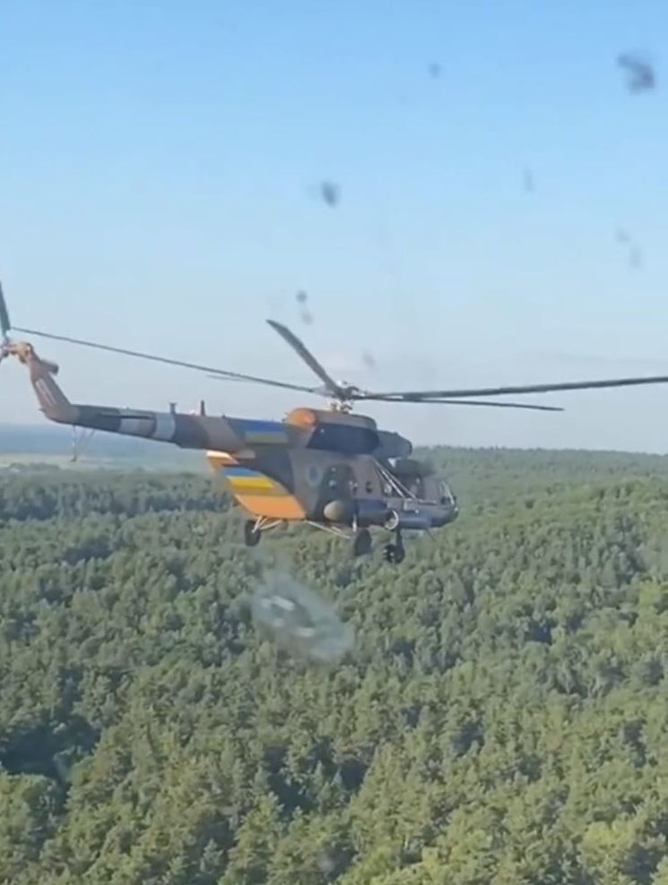 US-Supplied Mi-17V-5 Helicopters Spotted In Ukraine