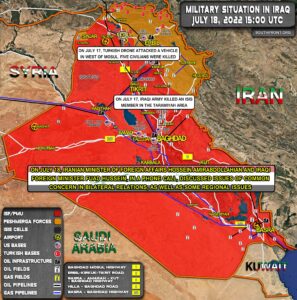 Military Situation In Iraq On July 18, 2022 (Map Update)