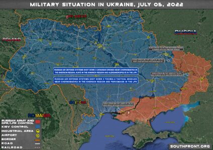Military Situation In Ukraine On July 5, 2022 (Map Update)