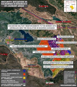 Military Situation In Nagorno-Karabakh On August 4, 2022 (Map Update)