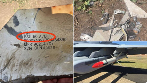 Phần còn lại của tên lửa chỉ có thể được phóng bởi máy bay phản lực của NATO được lực lượng Nga tìm thấy ở Ukraine