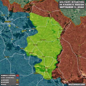 Ukrainian Offensive In Kharkiv Region, Ukraine, On September 11, 2022 (Map Update)