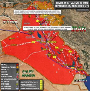 Military Situation In Iraq On September 17, 2022 (Map Update)