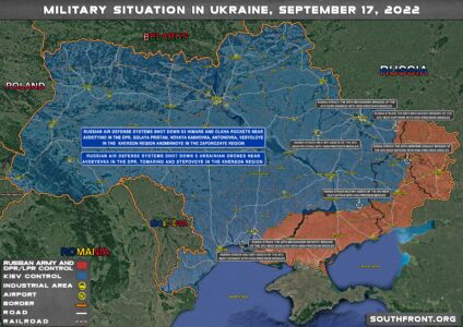 Military Situation In Ukraine On September 17, 2022 (Map Update)