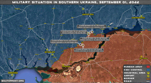 Military Situation In Southern Ukraine On September 1, 2022 (Map Update)