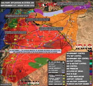 Military Situation In Syria On September 7, 2022 (Map Update)