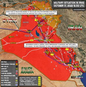 Military Situation In Iraq On October 17, 2022 (Map Update)