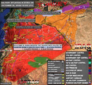 Military Situation In Syria On October 31, 2022 (Map Update)