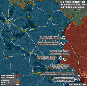 Ukrainian Offensive In Kharkiv Region, Ukraine, On September 3, 2022 (Map Update)