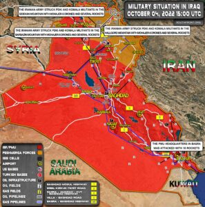 Military Situation In Iraq On October 4, 2022 (Map Update)