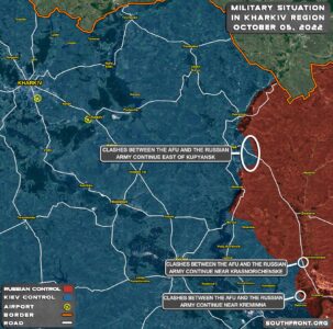 Ukrainian Offensive In Kharkov Region On October 5, 2022 (Map Update)