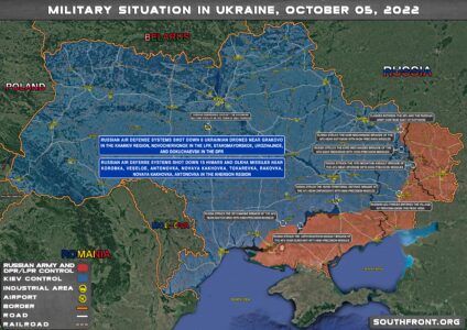 Military Situation In Ukraine On October 5, 2022 (Map Update)