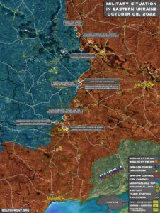 Military Situation In Eastern Ukraine On October 8, 2022 (Map Update)