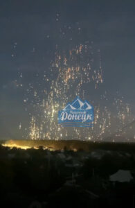 Kiev Forces Shelled Donetsk With Incendiary Weapons