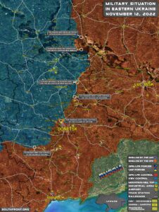 Military Situation In Eastern Ukraine On November 12, 2022 (Map Update)