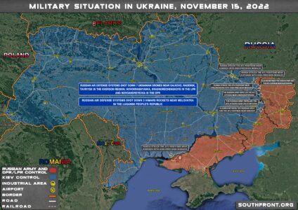 Military Situation In Ukraine On November 15, 2022 (Map Update)