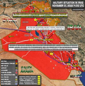 Military Situation In Iraq On November 1, 2022 (Map Update)