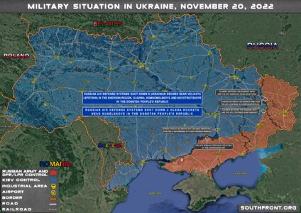Military Situation In Ukraine On November 20, 2022 (Map Update)