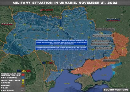 Military Situation In Ukraine On November 21, 2022 (Map Update)