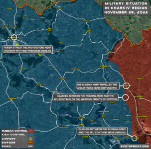 Military Situation In Kharkiv Region, Ukraine, On November 28, 2022 (Map Update)