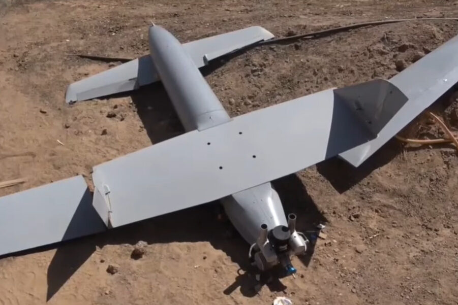 Saudi-led Coalition Proxies Shot Down Two Houthi Drones Over Yemen’s Shabwah (Photos)