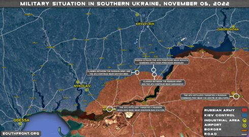 Military Situation In Southern Ukraine On November 5, 2022 (Map Update)