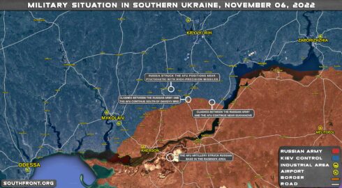 Military Situation In Southern Ukraine On November 6, 2022 (Map Update)