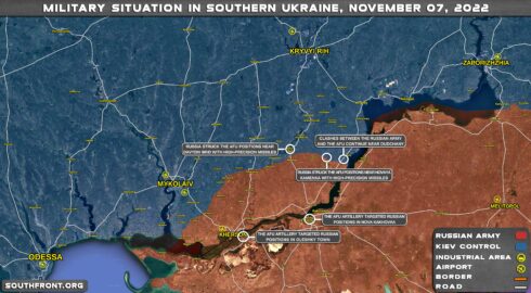 Military Situation In Southern Ukraine On November 8, 2022 (Map Update)