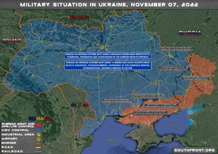 Military Situation In Ukraine On November 7, 2022 (Map Update)