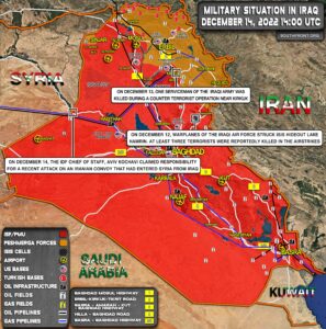 Military Situation In Iraq On December 14, 2022 (Map Update)