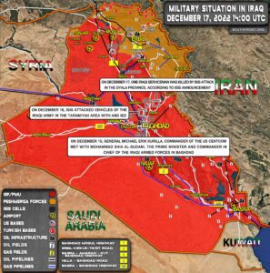 Military Situation In Iraq On December 17, 2022 (Map Update)