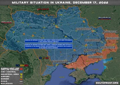 Military Situation In Ukraine On December 17, 2022 (Map Update)