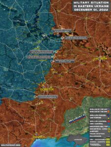Military Situation In Eastern Ukraine On December 1, 2022 (Map Update)