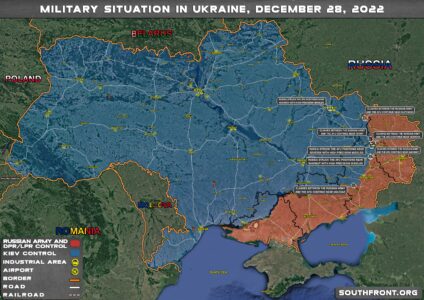 Military Situation In Ukraine On December 28, 2022 (Map Update)