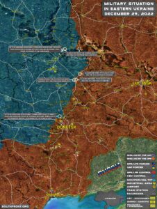 Military Situation In Eastern Ukraine On December 29, 2022 (Map Update)