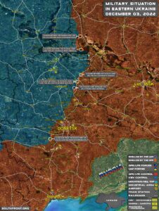 Military Situation In Eastern Ukraine On December 3, 2022 (Map Update)