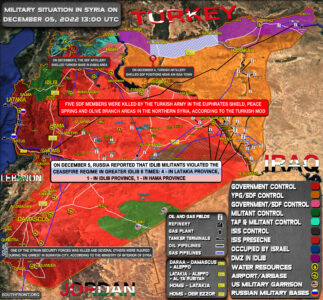 Military Situation In Syria On December 5, 2022 (Map Update)