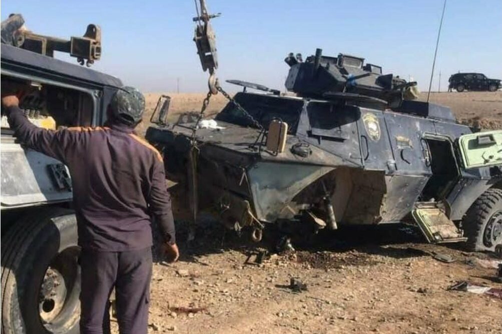 Nine Iraqi Police Officer Killed In Bombing Near Kirkuk City