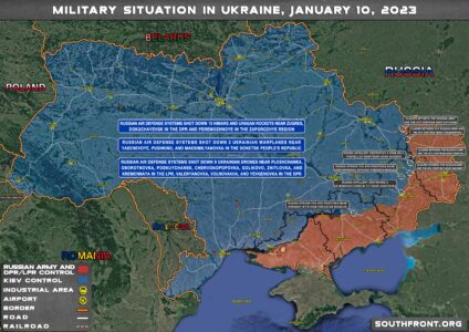 Military Situation In Ukraine On January 10, 2023 (Map Update)