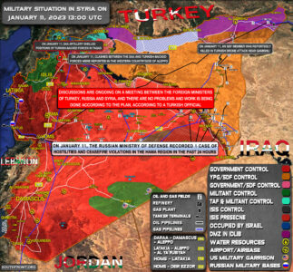 Military Situation In Syria On January 11, 2023 (Map Update)