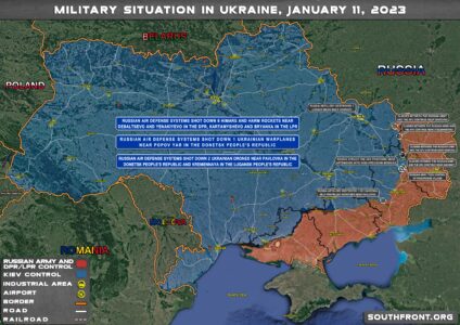 Military Situation In Ukraine On January 11, 2023 (Map Update)