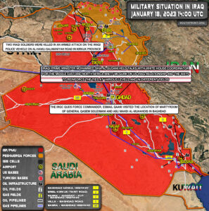 Military Situation In Iraq On January 18, 2023 (Map Update)
