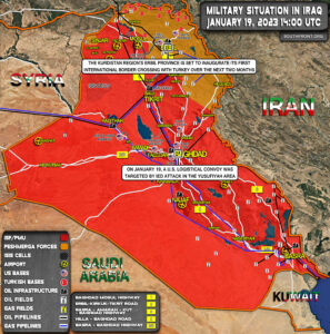 Military Situation In Iraq On January 19, 2023 (Map Update)