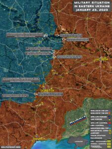 Military Situation In Donbass On January 23, 2023 (Map Update)