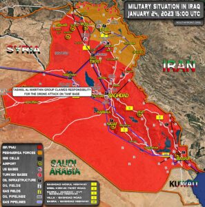 Military Situation In Iraq On January 24, 2023 (Map Update)